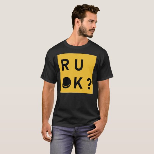 R u ok jour, car êtes-vous ok T-shirt classique (Devant entier)