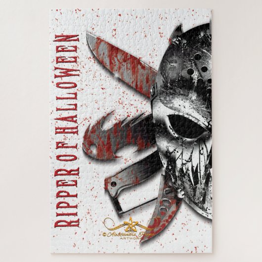 R. van H. Ripper van Halloween Legpuzzel (Verticaal)