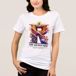 R voor Christus en Verlossing Tri-Blend Shirt
