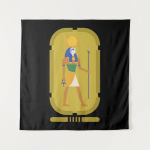 Ra God van de Zon Wandkleed