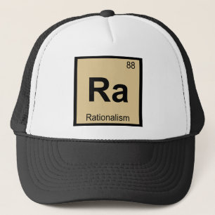 Ra - Rationalisme Filosofie Chemie Symbool Trucker Pet