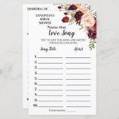 Raad dat liedje bruidsborrel engels spaans spel (Voorkant / Achterkant)