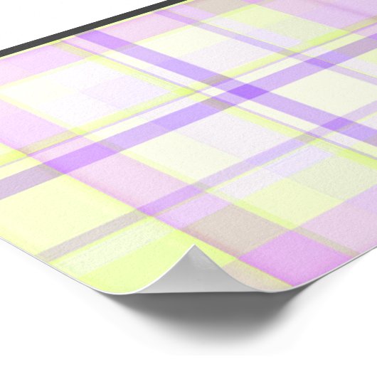 Raad de datum kalender baby meisje poster (Hoek)