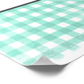 Raad de datum van de bevalling Kalender Baby voeta Poster (Hoek)