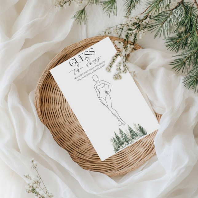 Raad de jurk winter bruids spel (Creator heeft geüpload)