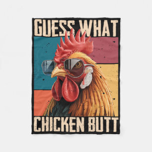 Raad Een Wat Kip B Utt Haan Sungles Boerderij Po Fleece Deken