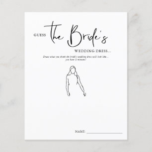 Raad eens dat de Bride's Dress VRIJGEZELLENFEEST
