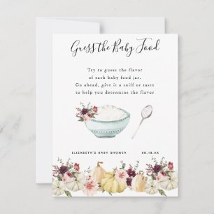 Raad eens de Baby BABY SHOWER