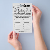 Raad eens de Baby | KAART BABY SHOWER (Hand)