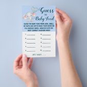 Raad eens de Baby | KAART BABY SHOWER (Hand)
