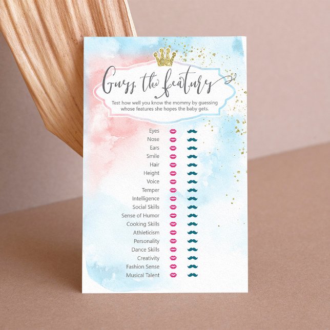 "Raad eens de eigenschappen" Baby Rand Gendereduca (Creator heeft geüpload)