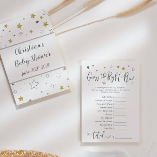 "Raad eens de juiste prijs" Twinkle Little Star Ga