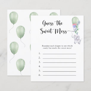 Raad eens de Sweet Mess spel - Olifant