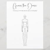 Raad eens het dress-Vrijgezellenfeest (Voorkant)