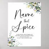 Raad eens het Spice Vrijgezellenfeest spel teken Poster (Voorkant)