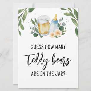 Raad eens hoe veel Snoepjes met Teddy Bears-logo e Kaart