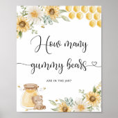 Raad eens hoeveel beren er in de pot zitten poster (Voorkant)