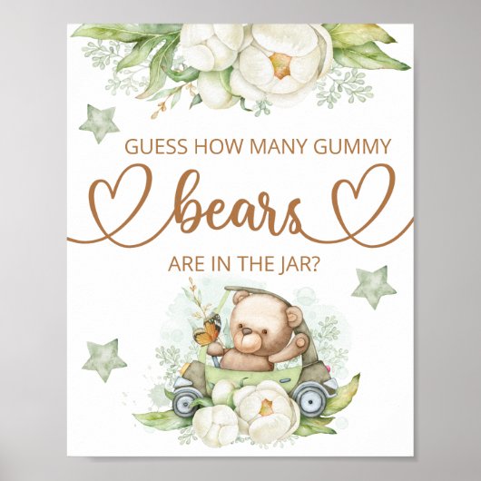 Raad eens hoeveel beren poster (Voorkant)