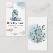 Raad eens hoeveel Dragon Eggs Baby shower Game Informatiekaartje (Voorkant / Achterkant)