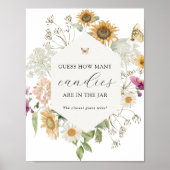 Raad eens hoeveel er in het potje douche spel poster (Voorkant)