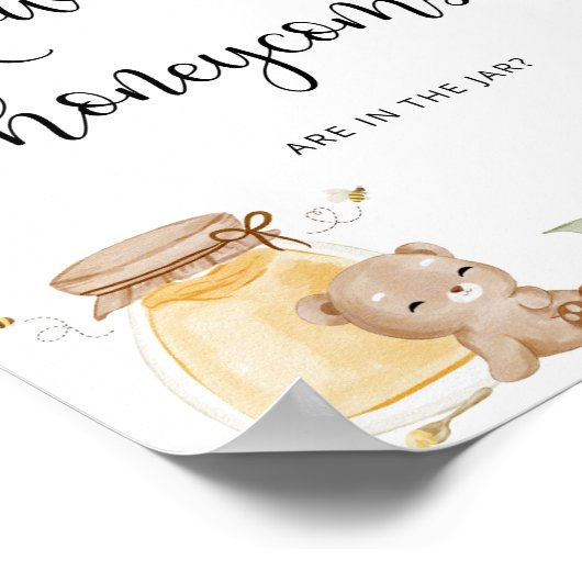 Raad eens hoeveel honingraten er zijn in het poste poster (Hoek)