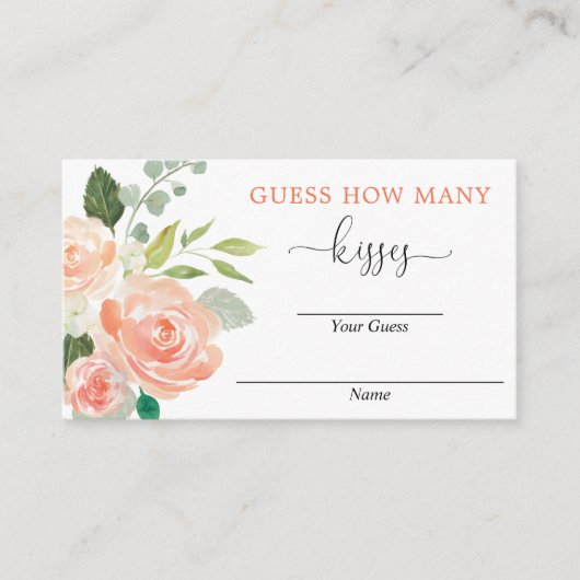 Raad eens hoeveel kissenkaarten griekenland persen informatiekaartje (Voorkant)