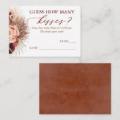 Raad eens hoeveel Kisses Pampas Grass Game Kaarten (Voorkant / Achterkant)