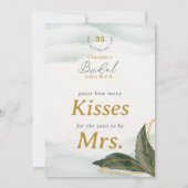 Raad eens hoeveel kussen Vrijgezellenfeest tafelbl Kaart (Achterkant)