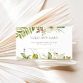 Raad eens hoeveel Snoepjes Wilde Botanische Spel K Informatiekaartje