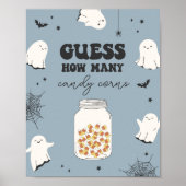 Raad eens hoeveel snoepmais er in het Jar Party-te Poster (Voorkant)
