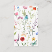 Raad eens hoeveel Wildflower Spring Summer Informatiekaartje (Achterkant)