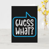 Raad eens? kaart (Gele Bloem)