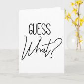 Raad eens? kaart (Gele Bloem)