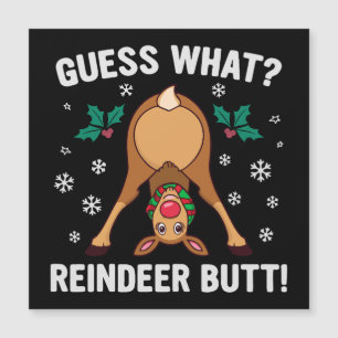 Raad eens Kerst Rendier Anus Kerstmisgrap