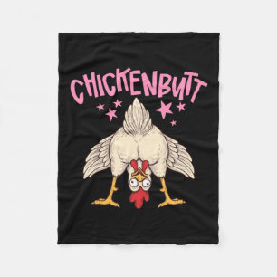 Raad eens kippenkont Illustratie Fleece Deken