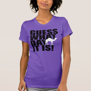 Raad eens op welke dag het Hump Day Camel T-shirt 