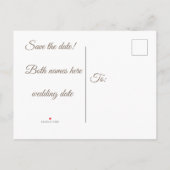 Raad eens? Save the date Aankondigingskaart (Achterkant)