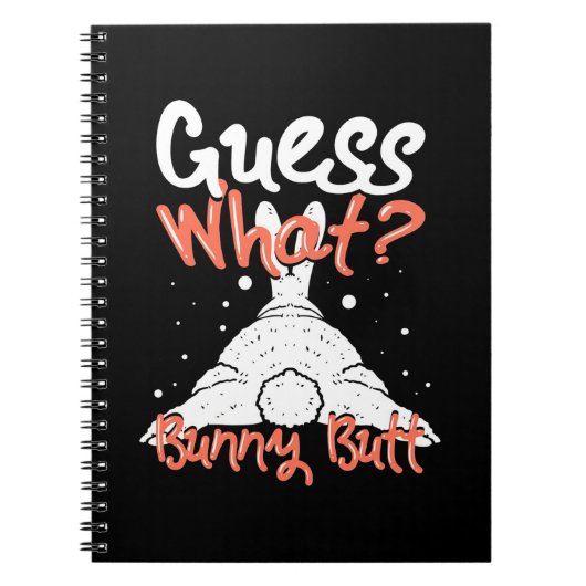 Raad eens wat Bunny Rabbit Notitieboek (Voorkant)