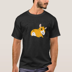 RAAD EENS WAT CAVIA Funny Cavy Meme T-shirt