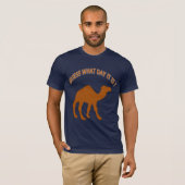 Raad eens wat de dag is - Hump Day Camel - Shirt (Voorkant volledig)