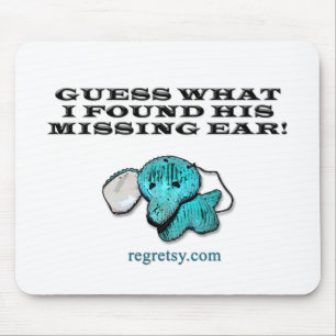 Raad eens wat ik gevonden heb. muismat