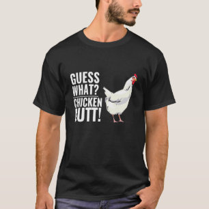 Raad eens wat Kippengaats Uitdrukkingen T-shirt