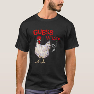 Raad eens wat kippenkont boer kippen Buffs T-shirt