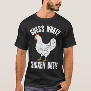 Raad eens wat kippenkontje ellendig Kip T-shirt