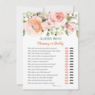 Raad eens wie Baby shower vlam groen heeft gemaakt Kaart