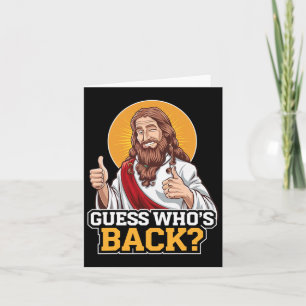 Raad eens wie Byck Jesus is Goede Vrijdag Pasen Gr Kaart