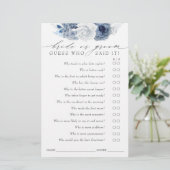 Raad eens wie de bruid of de bruine Kaart is van h (Staand voorkant)