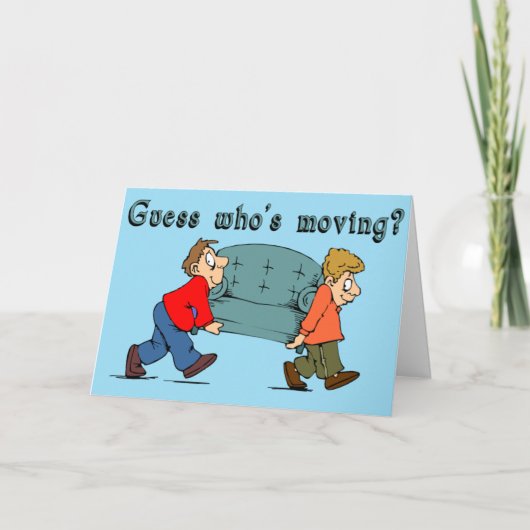 Raad eens wie de kaarten gaat aanpassen (Voorkant)