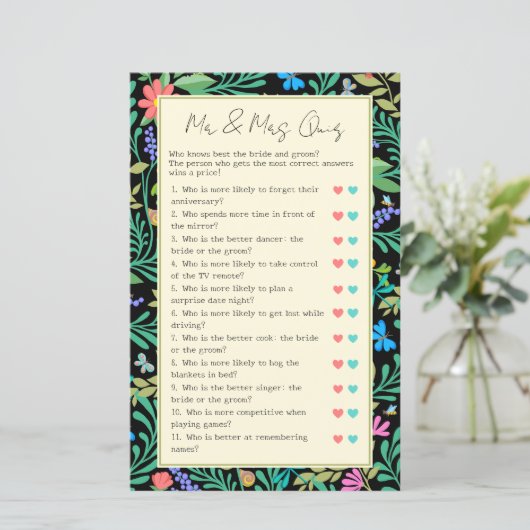 Raad eens wie grappig bruiloft & Vrijgezellenfeest (Staand voorkant)