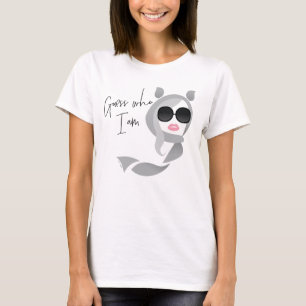 Raad eens wie ik ben: de witte lotus t-shirt